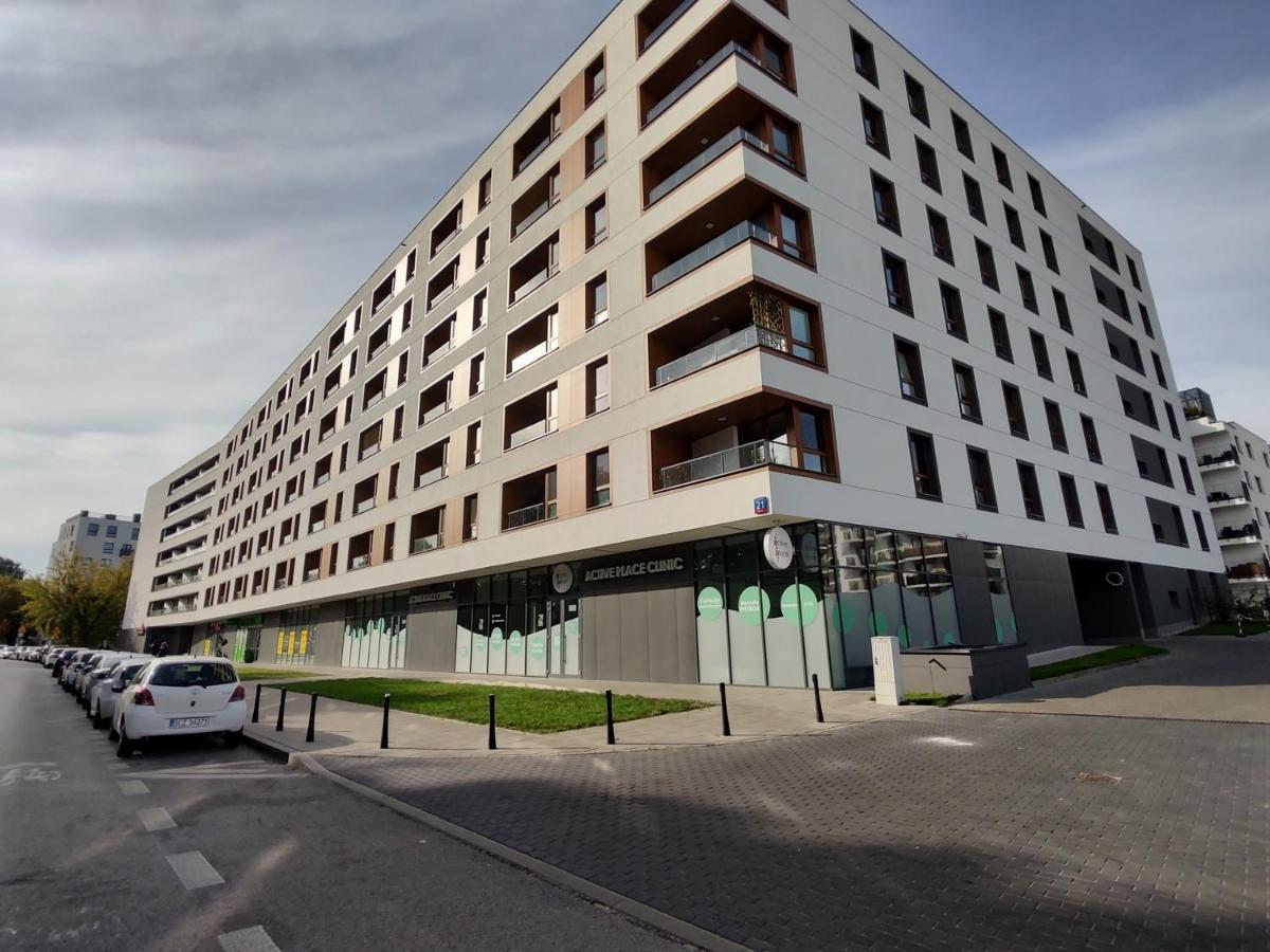 Uroczy Apartament Z Miejscem Na Auto W Garazu Lägenhet Warszawa Exteriör bild